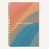 抽象芸術アーカラフルト ノートブック (正面)