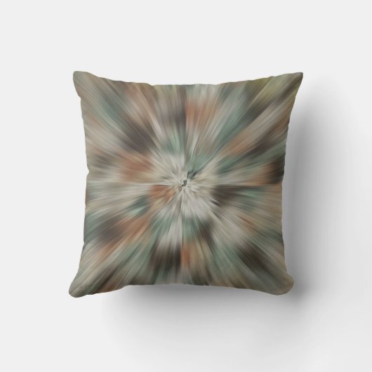 抽象芸術アーストーン絞り染め クッション (裏面)