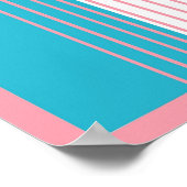 抽象芸術アーチベッドルームウォールポスター ポスター (角)