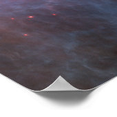 抽象芸術アートがオリオン星雲で見つかる ポスター (角)