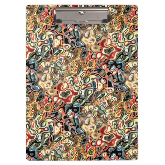 抽象芸術アートのクリップボード クリップボード (正面)