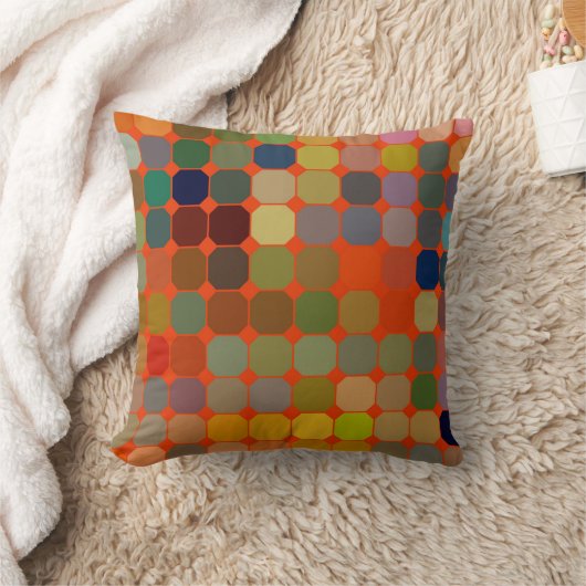 抽象芸術アートのテクスチャ。テカラフルクスチャモダン芸術 クッション (ブランケット)