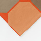 抽象芸術アートのテクスチャ。テカラフルクスチャモダン芸術 フリースブランケット (角)