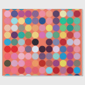 抽象芸術アートのテクスチャ。テカラフルクスチャモダン芸術 ラッピングペーパー (フラット)