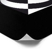 抽象芸術アートのポスター ポスター (角)