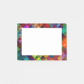 抽象芸術アートの投稿に関する注意 ポストイット (正面)
