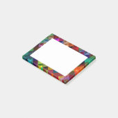 抽象芸術アートの投稿に関する注意 ポストイット (アングル)