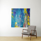 抽象芸術アートの背景キャンバスに油絵。C タペストリー (インサイチュ)