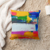 抽象芸術アートの背景モダン美数々の術  クッション (ブランケット)