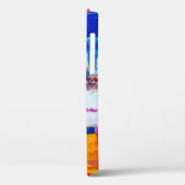 抽象芸術アートの背景モダン美数々の術  Case-Mate iPhoneケース (裏面 / 左)