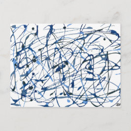 抽象芸術アートはがき ポストカード