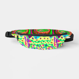 抽象芸術アートは多くの色を神から吹き飛ばす ファニーパック