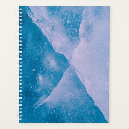 抽象芸術アートアイスサーフェスフォト プランナー手帳 (正面)