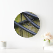 抽象芸術アートアクリルウォールクロック ラージ壁時計 (ホーム)