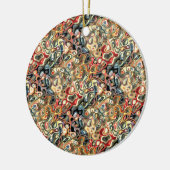 抽象芸術アートオーナメント セラミックオーナメント (左)