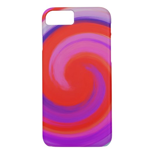 抽象芸術アートカラフルのバ絵を描ックバック#7 Case-Mate iPhoneケース (裏面)