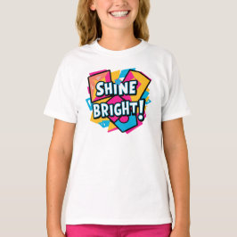 抽象芸術アートカラフルAと吸息デザイン Tシャツ