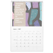 抽象芸術アートカレンダー2022 カレンダー (3月 2027)