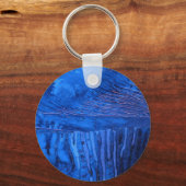 抽象芸術アートキーチェーン キーホルダー (正面)