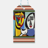 抽象芸術アートギフトラベル ギフトタグ (正面)