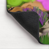 抽象芸術アートコットンキャンディツリーズ マウスパッド (コーナー)