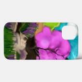 抽象芸術アートコットンキャンディツリーズ Case-Mate iPhoneケース (裏面 (横))