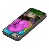 抽象芸術アートコットンキャンディツリーズ Case-Mate iPhoneケース (ボトム)