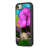 抽象芸術アートコットンキャンディツリーズ Case-Mate iPhoneケース (裏面/左)