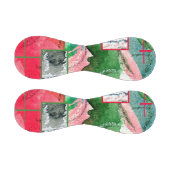 抽象芸術アートコラージュ、ミックスメディア、水彩画2 野球ボール (パネル)