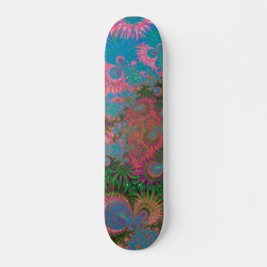 抽象芸術アートコラール スケートボード (正面)