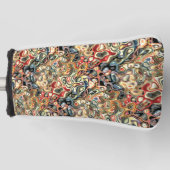 抽象芸術アートゴルフヘッドカバー ゴルフヘッドカバー (正面)