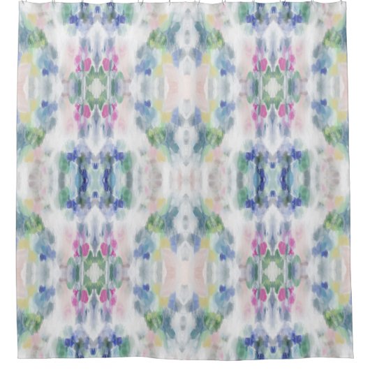 抽象芸術アートシャワーカーテン シャワーカーテン (正面)