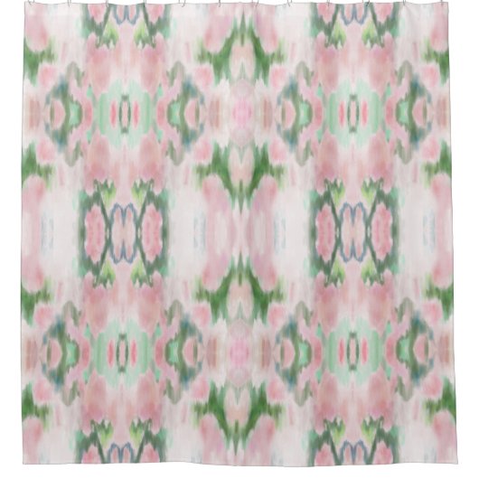 抽象芸術アートシャワーカーテン シャワーカーテン (正面)