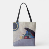 抽象芸術アートショルダートート トートバッグ (裏面)