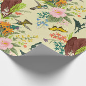 抽象芸術アートシームレスパターンのデザインバック ラッピングペーパー (角)