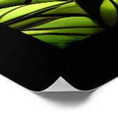 抽象芸術アートジャングルゴリラ ポスター (角)