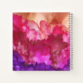 抽象芸術アートスクエアノート/ジャーナル ノートブック (裏面)