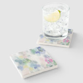 抽象芸術アートストーンコースター ストーンコースター (横)