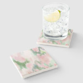 抽象芸術アートストーンコースター ストーンコースター (横)