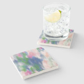 抽象芸術アートストーンコースター ストーンコースター (横)