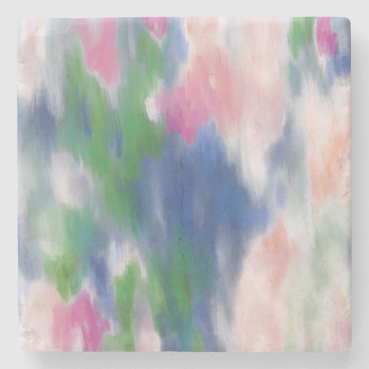 抽象芸術アートストーンコースター ストーンコースター (正面)