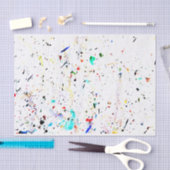 抽象芸術アートスポットパターンカスタムの色 薄葉紙 (クラフト)