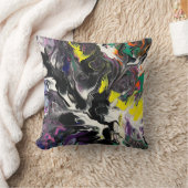 抽象芸術アートスユニークトメント装飾用クッション クッション (ブランケット)