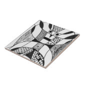 抽象芸術アートセラミックタイル タイル (側面)