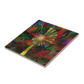 抽象芸術アートセラミックタイル タイル (側面)