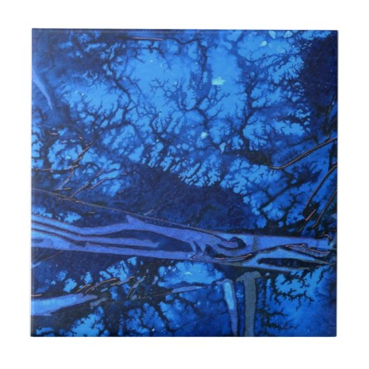 抽象芸術アートセラミックタイル タイル (正面)