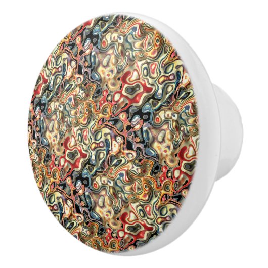 抽象芸術アートセラミックプル セラミックノブ (右)