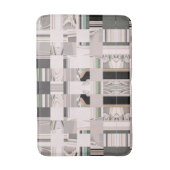 抽象芸術アートタイル バスマット (正面縦)