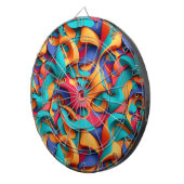 抽象芸術アートダーツボード ダーツボード (正面右)