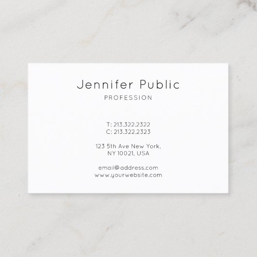 抽象芸術アートテンプレートプロフェッショナルエレガントモダン 名刺 (裏面)